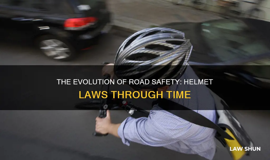 what year did crash helmets become law