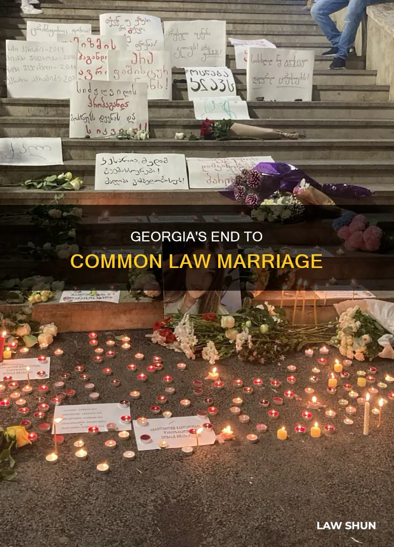 what year did georgia stop common law marriage
