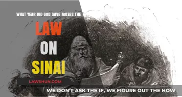 When Did God Give Moses the Law on Sinai?
