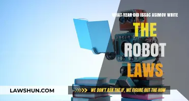 Isaac Asimov's Robot Laws: The Year They Were Written