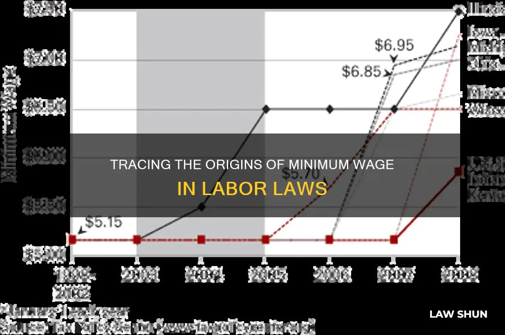 what year did labor laws minimum wage begin