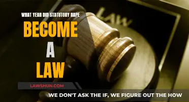 The Evolution of Statutory Rape Laws: A Historical Overview