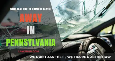 The Evolution of Pennsylvania's Legal System: Common Law's End
