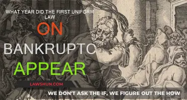 The First Uniform Bankruptcy Law: When Did It Emerge?