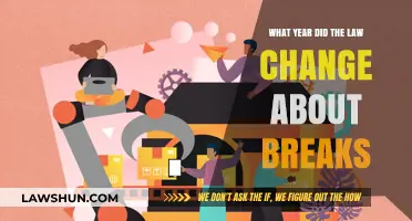 The Evolution of Break Regulations: A Legal Timeline