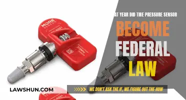 Tire Pressure Sensors: Federal Law and Implementation