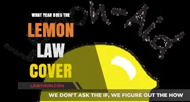 Understanding Lemon Law Coverage: Which Year Does It Protect?