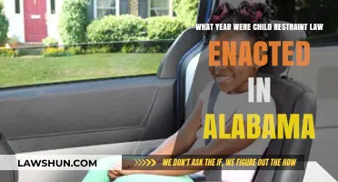 Alabama's Child Restraint Laws: A Historical Overview of Enactment