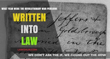 Revolutionary War Pensions: The Year Legislation Secured Veterans' Benefits