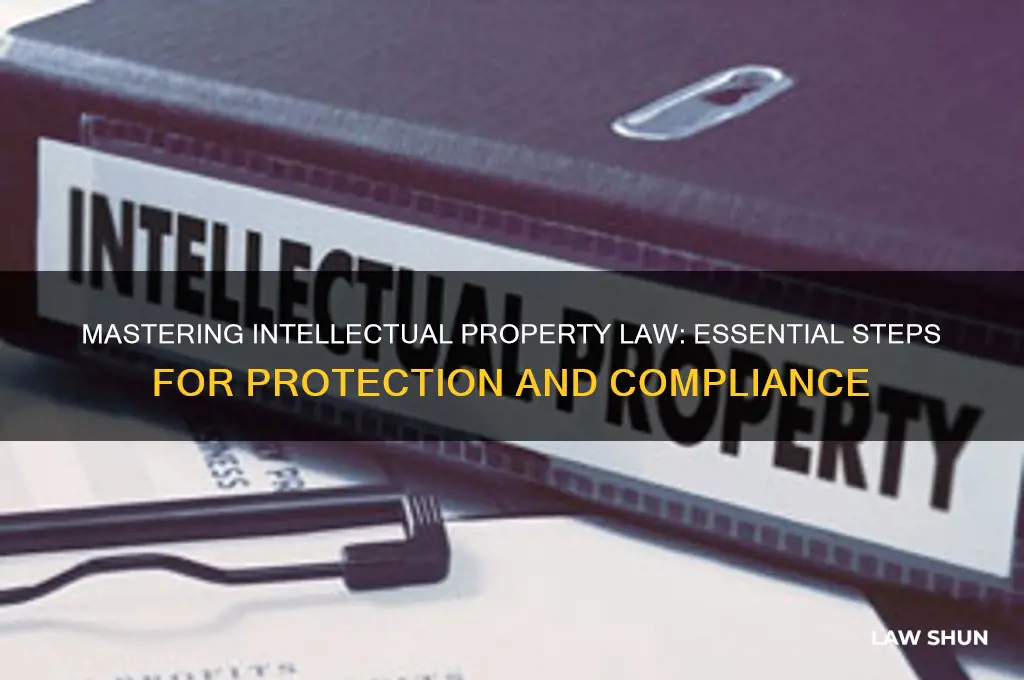 what you have to do for intellectual property law