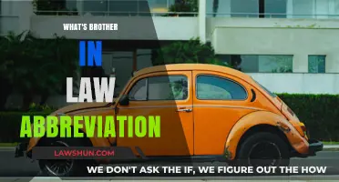 The Abbreviation for Brother-in-Law: What's the Short Form?