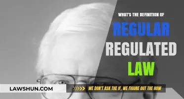 Understanding Regular Regulated Law: Definition, Scope, and Legal Implications