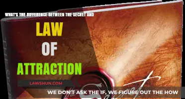 The Secret and Law of Attraction: What's the Difference?