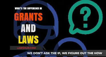 Understanding Grants and Laws: Key Differences Explained