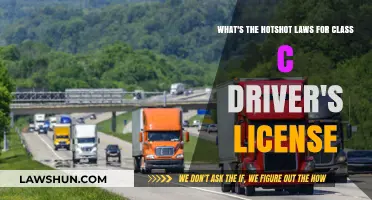 Hotshot Laws: Class C Driver's License Requirements