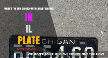 Illinois Decorative License Plate Laws Explained