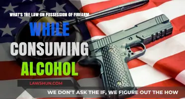 Alcohol and Firearms: Understanding Legal Boundaries of Possession and Consumption