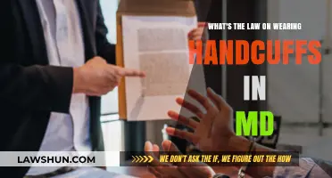 MD Handcuff Laws: What You Need to Know About Wearing Them