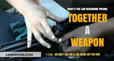 Legal Boundaries: Assembling Firearms and Weapon Parts Under the Law