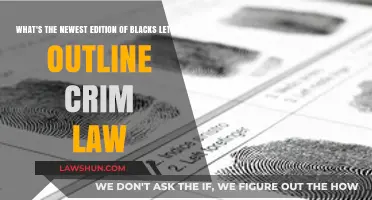 Latest Black's Law Criminal Law Outline Edition: What's New?