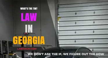 Georgia's Tint Law: Understanding Window Tinting Regulations and Limits