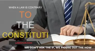 The Law vs Constitution: Who Wins?