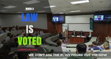 Understanding the Process: When a Law is Voted and Enacted