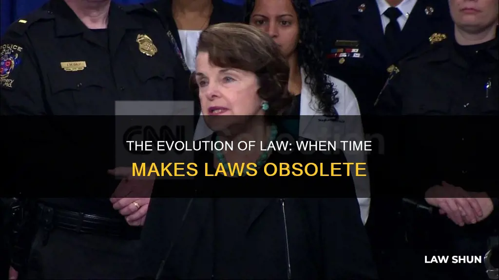 when a law no longer applies due to time