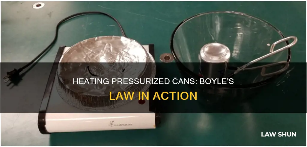 when a pressurized can is heated boyle