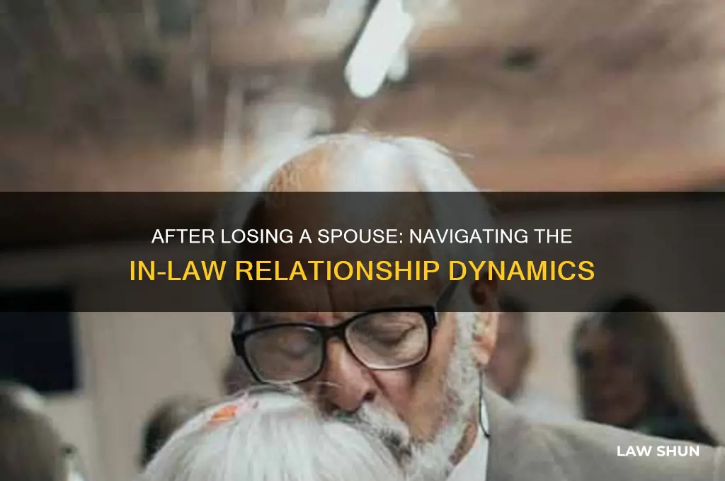 when a spouse dies are your in-laws still your in-laws