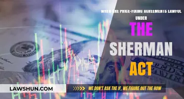 When Price-Fixing Agreements Are Legal Under the Sherman Act