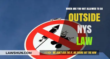 NYS Law Restrictions: When Staying Indoors Becomes Mandatory
