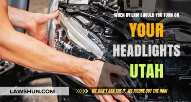 Utah Headlight Laws: When to Turn Them On and Stay Legal