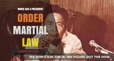 Martial Law: When Can a President Declare It?