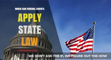 Federal Courts: When State Law Applies