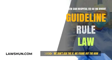 Emergency Department Diversion: Rules and Guidelines