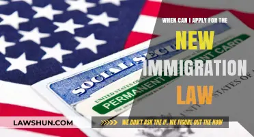 New Immigration Law: When to Apply?