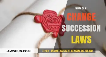 Succession Laws: When Can You Change Them?
