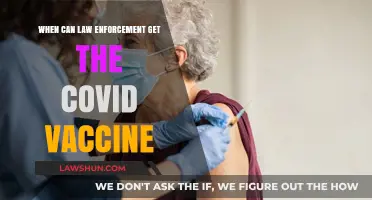 Law Enforcement COVID Vaccines: When and Where?