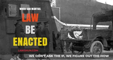 Martial Law: When Can It Be Enacted?