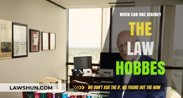 Hobbes' Law: When Civil Disobedience is Justified