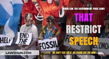 Free Speech vs Government: When Can Laws Restrict Words?