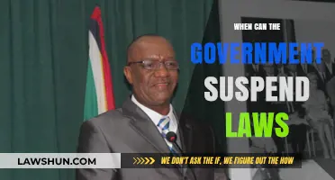Can Governments Suspend Laws? A Constitutional Crisis
