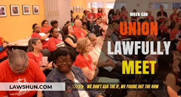 Understanding Union Meetings: When Can They Lawfully Convene?