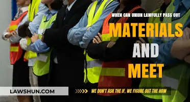 Union Rights: When Can They Meet and Distribute Materials?