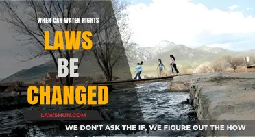 Water Rights: Changing Laws and Their Impact