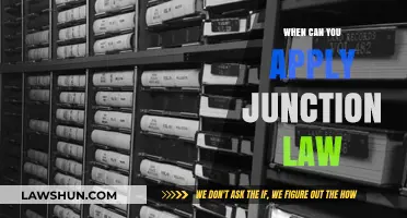 Understanding the Junction Law: When to Apply It
