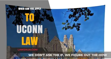 Apply to UConn Law: Timing and Tips