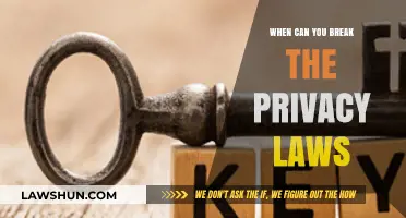 Privacy Laws: When Breaking Them is Justified