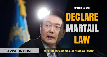 Martial Law: When is it Legal?